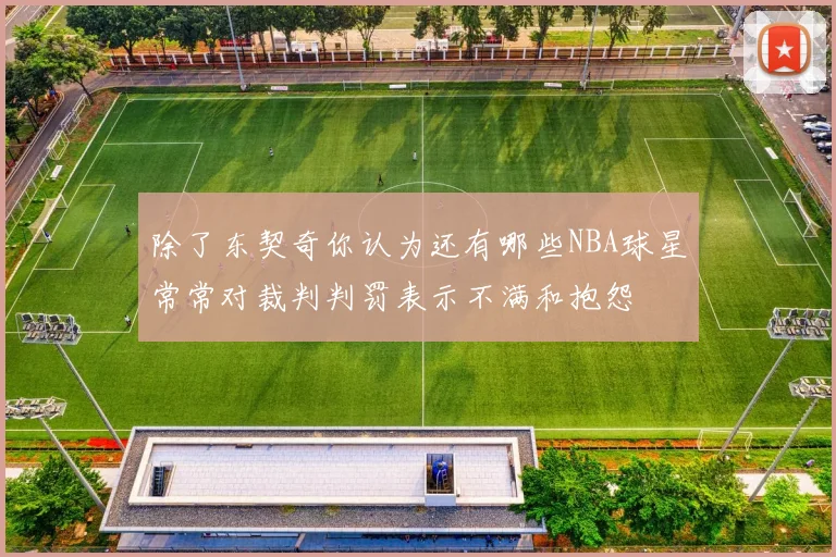 除了东契奇你认为还有哪些NBA球星常常对裁判判罚表示不满和抱怨